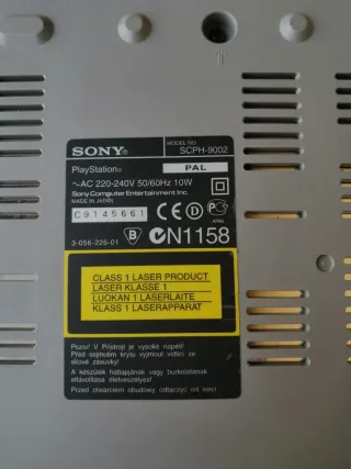 PlayStation 1 Sony Grigia