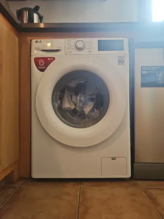 Lavadora LG 8.5kg Steam