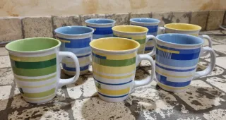 Tazze Tognana Multicolore Ceramica