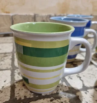 Tazze Tognana Multicolore Ceramica