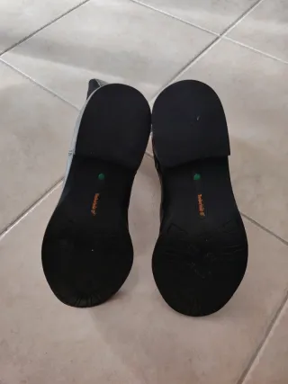 Stivaletti Timberland neri pelle e camoscio