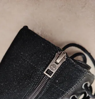 Stivaletti Timberland neri pelle e camoscio