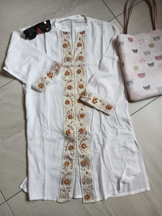 Vestido Ibicenco Bordado