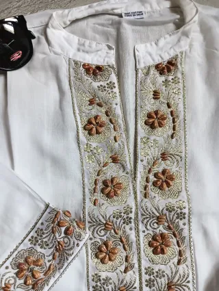 Vestido Ibicenco Bordado