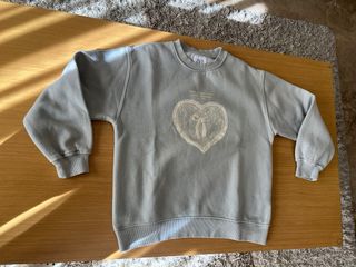Sudadera Zara Niña Talla 11-12 años 152 cm Gris