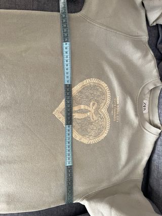 Sudadera Zara Niña Talla 11-12 años 152 cm Gris