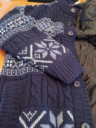 Maglione uomo imbottito