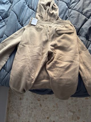 Sudadera Nike Beige Gris