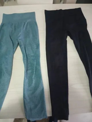 2 pares de mallas deportivas