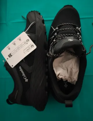 Zapatillas Columbia Montaña Negras Waterproof