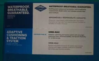 Zapatillas Columbia Montaña Negras Waterproof