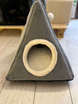 Iglú para Gatos Gris
