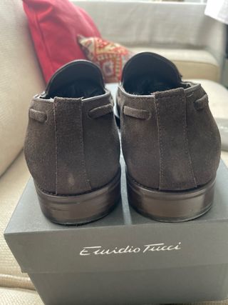 Mocasines Emidio Tucci Ante Marrón Talla 41
