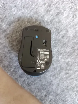 Ratón inalámbrico HP azul