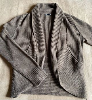 Cárdigan H&M Acrílico Marrón