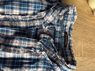 Camisa Massimo Dutti cuadros manga larga