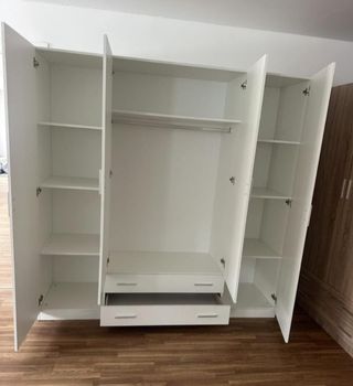 Armario modular de madera