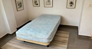 Somier y colchón 100 cm de ancho