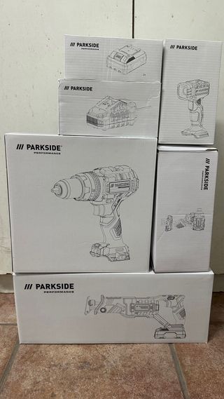 Set Herramientas Parkside Performance