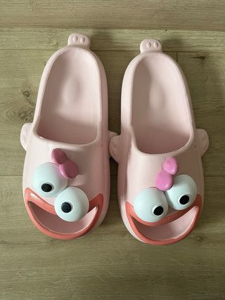Chanclas divertidas con cara