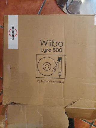 Tocadiscos Wiibo Negro