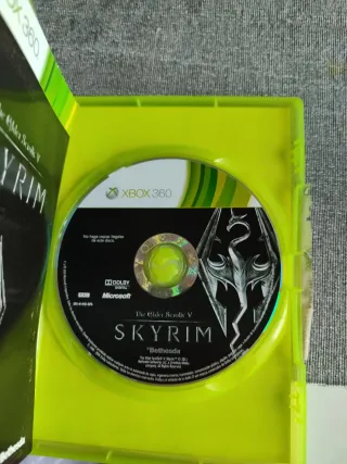 The Elder Scrolls V Skyrim Xbox 360