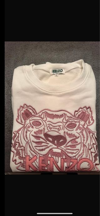Sudadera Kenzo Tigre Rosa Talla L