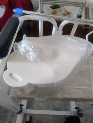 Silla de transferencia casa y adaptador water