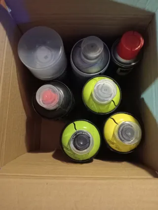 Spray Paint, barniz 2K y lubricante WD40