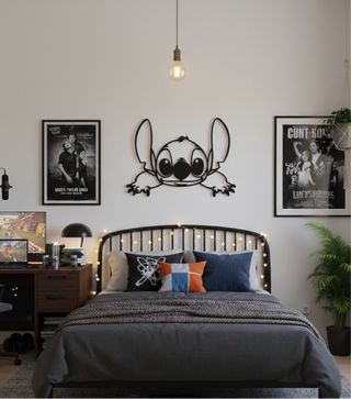 Quadro Decorativo Stitch Peek-a-Boo