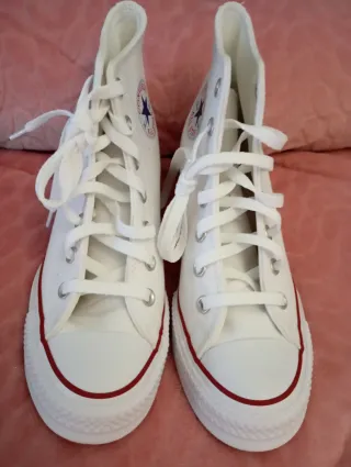 Botas Converse Blancas Nuevas