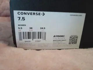 Botas Converse Blancas Nuevas