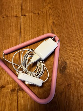 Lámpara Escritorio IKEA Rosa Metálica