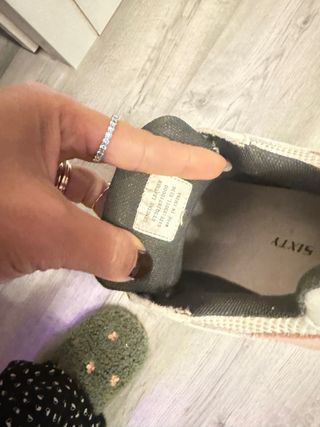 Zapatillas Miss Sixty rosas y blancas