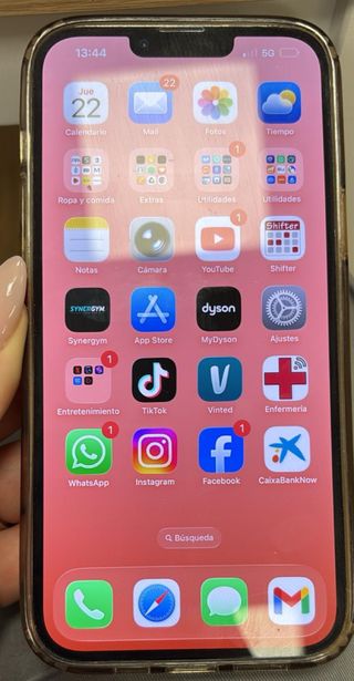 iPhone 13 Pro Max Oro/Plata