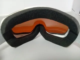 Gafas de esquí con lente naranja