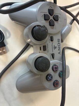 2 Mandos PS + Adaptador PC USB