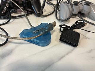 2 Mandos PS + Adaptador PC USB