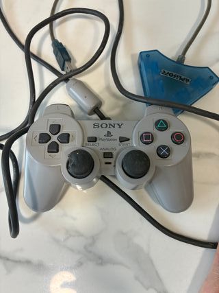 2 Mandos PS + Adaptador PC USB