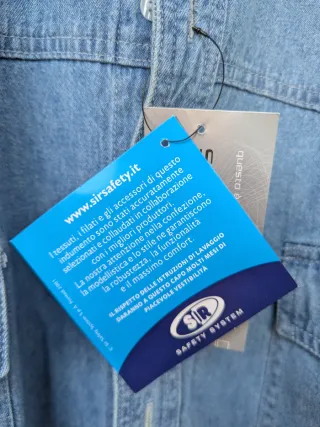 Camicia in denim uomo