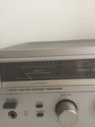 Amplificador Philips Plata