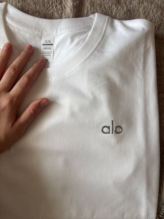 Camiseta Alo Mujer Blanca