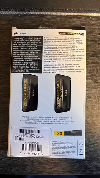Corsair Vengeance LPX DDR4 16GB (2x8GB) 2400MHz