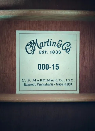 Guitarra Acústica Martin 000-15