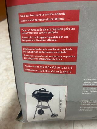 Barbacoa Grill Meister Redonda