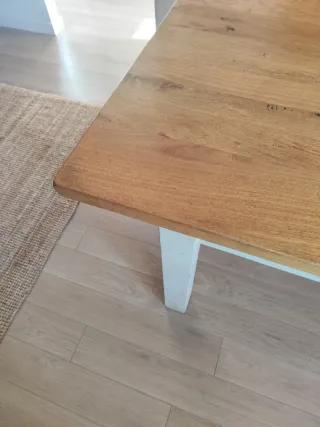 Mesa Comedor Grande Madera Maciza El Corte inglés