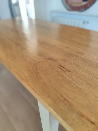 Mesa Comedor Grande Madera Maciza El Corte inglés