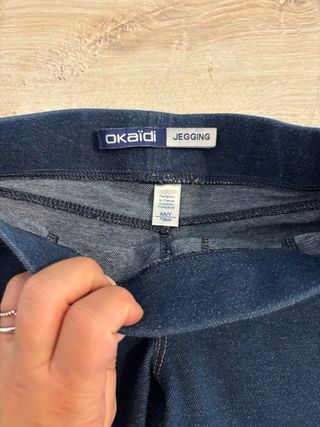 Leggings Okaïdi jeans bambina 116 cm