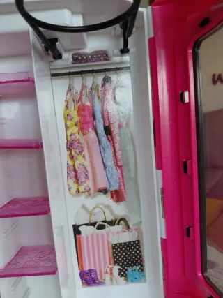 Guardaroba Portatile Barbie