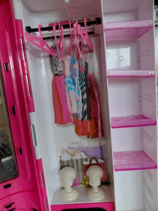 Guardaroba Portatile Barbie